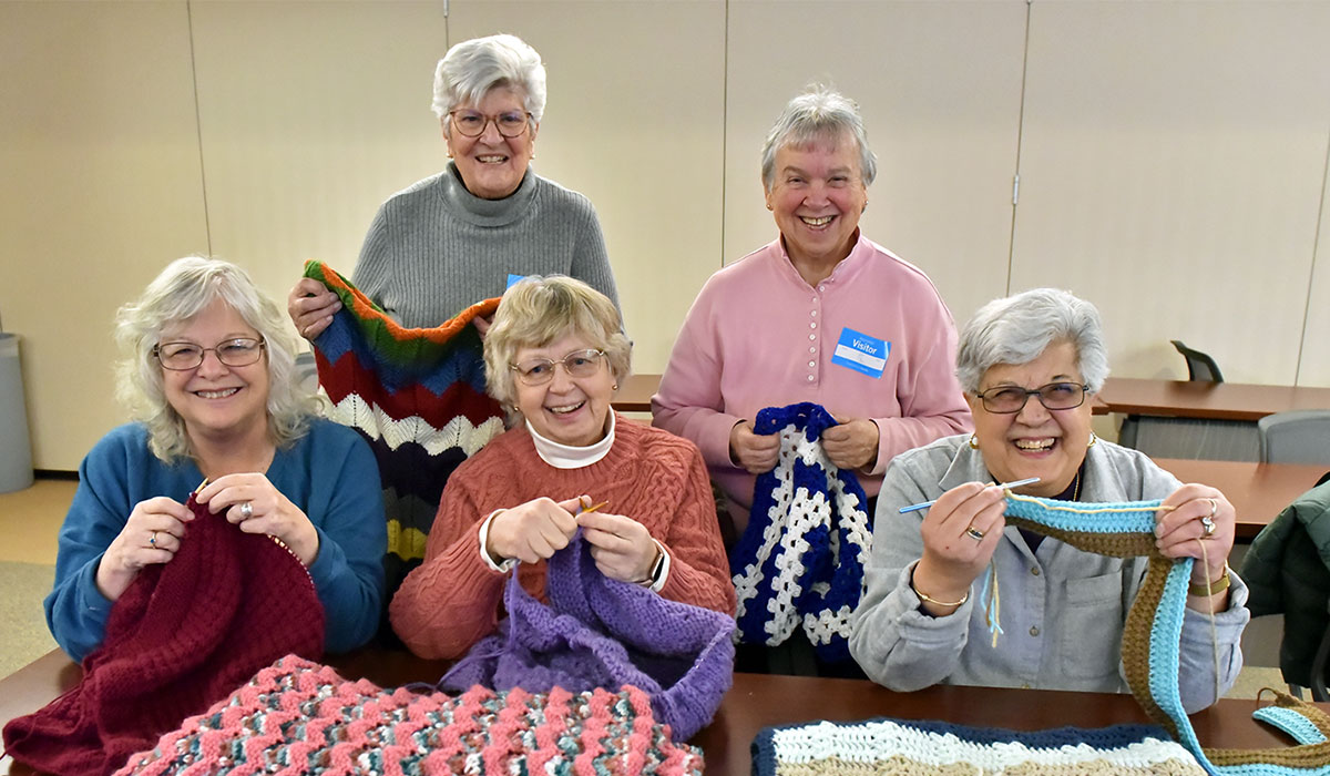 Westerly Hospital knitters